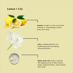 Be Care Love Brightening Lemon + Lily 4-step Packet Box