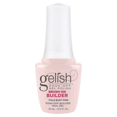 Gelish Brush On Builder Gel .5oz - Pale Buff Pink