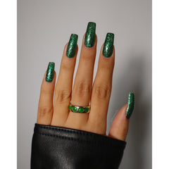 Light Elegance - Emerald Green Glitter Gel - 10ml