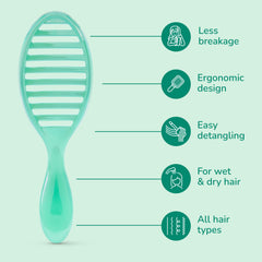 Wet Brush Go Green Speed Dry - Green