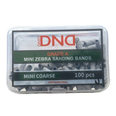 DND Mini Sanding Bands Zebra