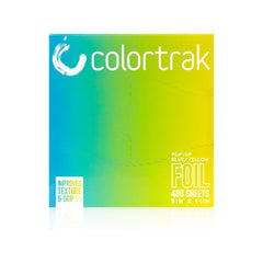 Color Trak Gradient Pop-Up Foil (400pk) - Blue/Yellow