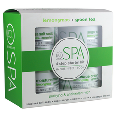 Be Care Love Lemongrass + Green Tea 4 Step Starter Kit