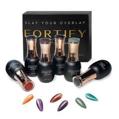 Fuzion Fortify Hema Free Gel Polish Collection 6pk 15ml - #102-107 Smoke & Mirrors