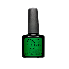 CND Shellac - Vivid #704 Shamrock Green