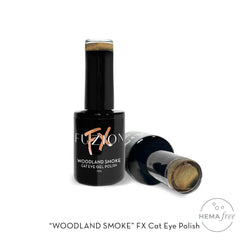 Fuzion Cat Eye Gel Polish 15ml - Woodland Smoke