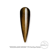 Fuzion Cat Eye Gel Polish 15ml - Woodland Smoke