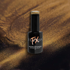 Fuzion Cat Eye Gel Polish 15ml - Woodland Smoke