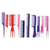 Aristocrat Assorted Comb Set in a Roll Up (AR-44)