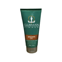 Clubman Temporary Hair Gel - Brown