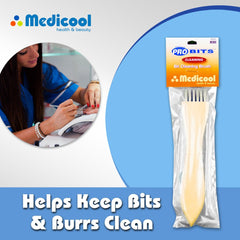 Medicool Nail Bit Cleaning Brush