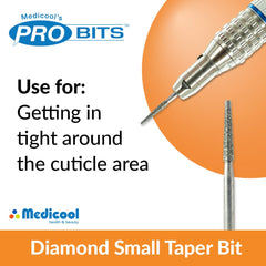 Medicool Diamond Taper Bit - Small