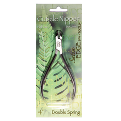 Satin Edge Cuticle Nipper, Double Spring - Half Jaw (SE-2001)