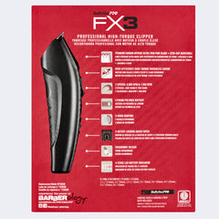Babyliss Pro FX3 Clipper (FXX3CB)