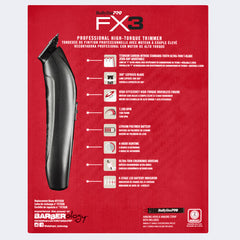 Babyliss Pro FX3 Trimmer (FXX3TB)