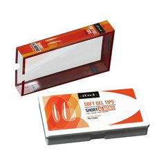 IBD Soft Gel Tips - Short Almond - 504pk