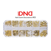 DND Nail Charms #3 - Real Beachy Things Gold