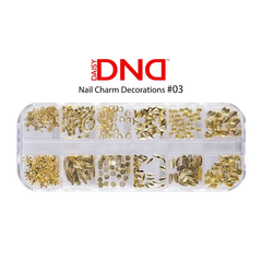 DND Nail Charms #3 - Real Beachy Things Gold