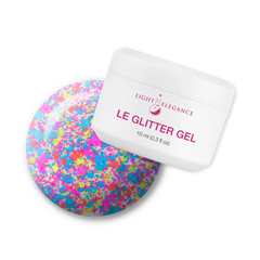 Light Elegance - Sangria Glitter Gel - 10ml