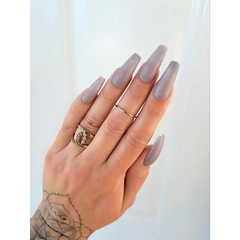 Light Elegance - Smokin' Gun Glitter Gel - 10ml