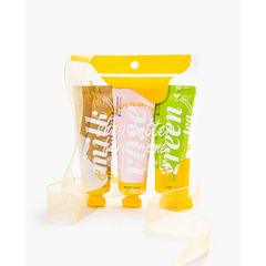 Avry Shea Butter Hand Creme Trio- Green Tea, Milk & Honey, Rose Water