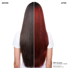 Wella Color Charm Vivid Darks 2 in 1 Pigmented Lightener - Rich Cherry