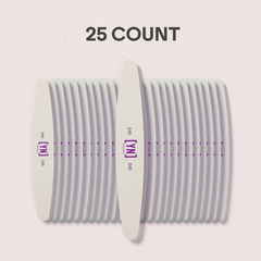 Young Nails 240/240 Purple Combo Files 25pk