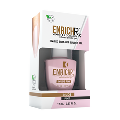 EnrichRx UV/LED Builder Gel - Nude Pink