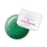 Light Elegance - Emerald Green Glitter Gel - 10ml