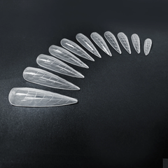 Fuzion EZ Forms Almond & Coffin Long - 120pc