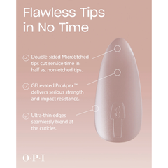 OPI GELevate Tips - Clear Square (FCT003)
