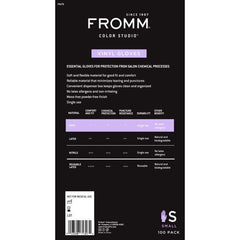 Fromm Lilac Vinyl Gloves - 100pk