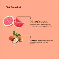 Be Care Love Sugar Scrub - Energizing Pink Grapefruit 64oz