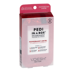 Voesh Pedi (4 Step) Peppermint Swirl