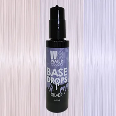 Watercolors Base Drops 4oz - Silver