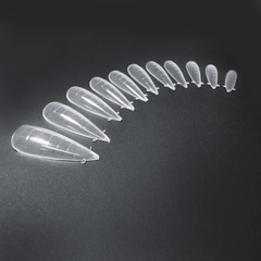 Fuzion EZ Forms Almond & Coffin Short - 120pc