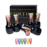 Fuzion Fortify Gel Polish Spring 2025 Sunset Sorbet Collection 15ml - 6pk #117-#122