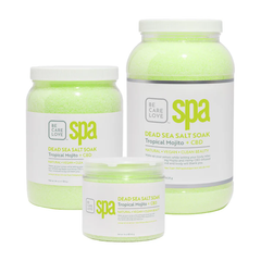 Be Care Love Salt Soak - Tropical Mojito + CBD 64oz