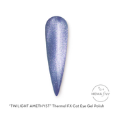 Fuzion FX Thermal Cat Eye Gel Polish 15ml - Twilight Amethyst