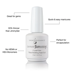 Light Elegance Jimmy Gel 15ml - Skinny Jimmy Clear