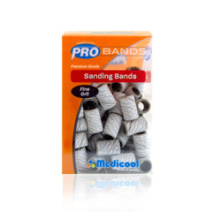 Medicool White Zebra Sanding Bands 100pk