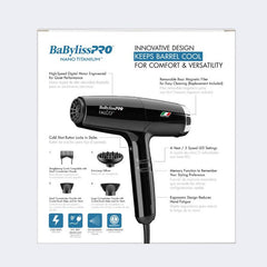BabylissPro Falco Blowdryer Black