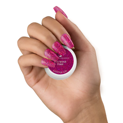Light Elegance - It's Wine Time Glitter Gel (10ml)