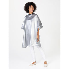 Betty Dain Lustre Shampoo Cape - Silver (311V-SIL)