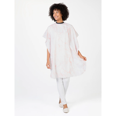 Betty Dain Marble Shampoo Cape - Rose Quartz (391V-M-RQZ)