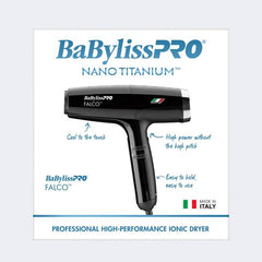 BabylissPro Falco Blowdryer Black
