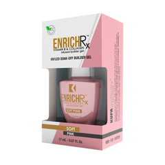EnrichRx UV/LED Builder Gel - Soft Pink