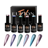 Fuzion FX Spring 2025 Cat Eye Gel Polish Collection 6pk
