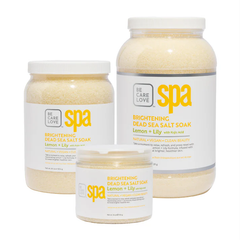 Be Care Love Sea Salt Soak - Lemon + Lily 64oz