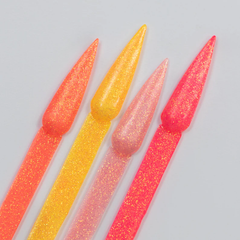 Light Elegance - Orange Crush Glitter Gel - 10ml